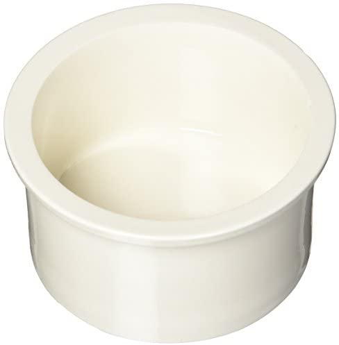 Prevue Pet Merchandise Ceramic 4 Bowl Substitute Cup Set, Bone White