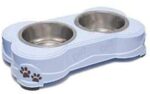 Loving Pets Dolce Diner Canine Bowl, Medium, 1 Quart, Murano ( 2 Bowl Set )
