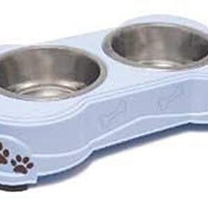 Loving Pets Dolce Diner Dog Bowl, Medium, 1 Quart, Murano ( 2 Bowl Set )