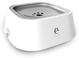 ELSPET Canine Water Bowl Dispenser – Spill Proof or No Spill Sluggish Water Feeder, Dripless, Computerized and Anti-Splash, Car Carried Journey Animal Pet Bowls for Canine/Cats – No Moist Mess, Straightforward to Clear