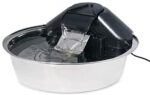 PetSafe Drinkwell Zen Stainless Metal Canine and Cat Water Fountain, Pet Ingesting Fountain, 128 oz. Water Capability