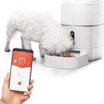Residence Zone Pet Computerized Feeder – Sensible Wi-fi Pet Feeder for Small Canine and Cats, 6L