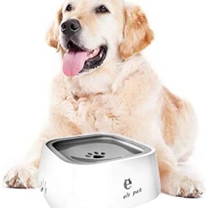 YOUTHINK Pet Water Bowl Anti-Spill Automatic Dog Bowl Vehicle Carried Floating Bowl Slow Water Feeder for Dogs Cats.