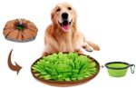 Snuffle Mat for Canine, Coaching Toy for Canine Pet Cat and Small Pet, Interactive Puzzle Video games Exercise Outside Toys to Aid Stress and Nervousness of Your Canine, Sensible Mind Deal with with Meals Bowl Reward