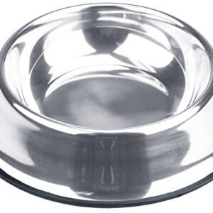 Weebo Pets Stainless Steel No-Tip Food Bowls - Choose Your Size, 4-Ounce to 72-Ounce