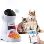 Iseebiz Computerized Cat Feeder Pet Feeder 3L Meals Dispenser with Wi-Fi Digital camera Time and Meal Measurement Programmable Recorder As much as 6 Meals A Day for Medium and Giant Cats and Canines…