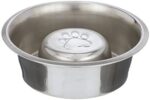 Neater Pet Manufacturers Gradual Feed Bowl Stainless Metal – Commonplace Bowls Match Elevated Feeders