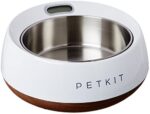PETKIT SAB2WDA Contemporary Metallic Digital Pet Bowl