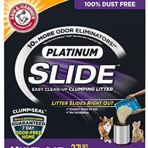 Arm & Hammer Platinum Slide Easy Clean-Up Clumping Cat Litter