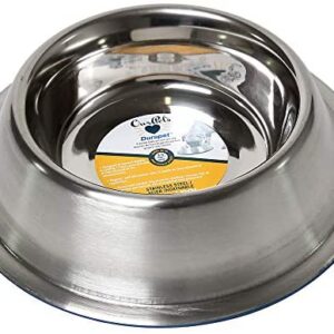OurPets DuraPet Premium No-Tip Stainless Steel Pet Bowls