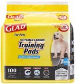 Glad for Pets Charcoal Pet Pads | Black Coaching Pads That Soak up & Neutralize Urine Immediately