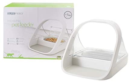 Positive Petcare -SureFlap – SureFeed – Microchip Pet Feeder – Selective-Computerized Pet Feeder Makes Meal Occasions Stress-Free, Appropriate for Each Moist and Dry Meals – MPF001