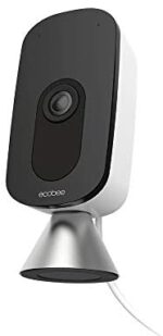 ecobee SmartCamera – Indoor WiFi Safety Digicam, Child & Pet Monitor, Good Residence Safety System, 1080p HD 180 Diploma FOV, Night time Imaginative and prescient, 2-Approach Audio, Works with Apple HomeKit, Alexa Constructed In