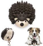 BellaBoo Pets Interactive Canine Toy for Sturdy Chewers – Freddy The Hedgehog All-in-One Deal with Ball + Meals Allotting Gradual Feeder Canine IQ Puzzle + Dental Chew Toy for Medium and Giant Breed Canine