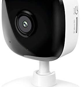Kasa Smart 2K Security Camera for Baby Monitor, 4MP HD Indoor Camera for Home Security with Motion Detection, Two-Way Audio, Night Vision, Cloud&SD Card Storage, Works with Alexa&Google Home (KC400)