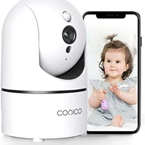 Baby Camera, Conico 1080P Home Alexa Camera with Sound Motion Detection, 2-Way Audio Night Vision, Indoor Surveillance Camera for Pet/Nanny Monitoring, IP Camera Cloud Storage
