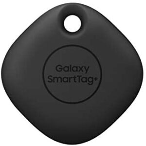 Samsung Galaxy SmartTag+ Plus, 1 Pack, Bluetooth Smart Home Accessory, Attachment to Locate Lost Items, Pair with Phones Android 11 or Higher, Black