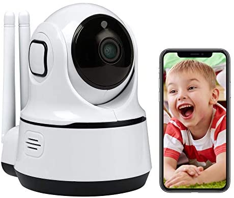 Wi-fi Safety Digital camera Indoor -Wuwei Dome Surveillance Digital camera, 1080P HD PTZ WiFi Residence Digital camera with Good Movement Monitoring,Night time Imaginative and prescient,2-Method Audio 360°Child Monitor Pet Cam