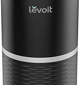LEVOIT Air Purifier for Home, H13 True HEPA Filter for Smokers, Smoke, Dust, Mold, and Pollen in Bedroom, Filtration System Odor Eliminators for Office with Optional Night Light, 1 pack, Black