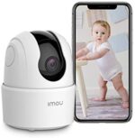 Indoor Safety Digicam 1080p WiFi Digicam (2.4G Solely) 360 Diploma Dwelling Digicam with App, Evening Imaginative and prescient, 2-Method Audio, Human Detection, Movement Monitoring, Sound Detection, Native & Cloud Storage