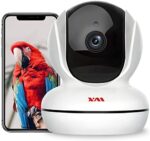 Wi-fi IP Safety Digital camera Indoor Surveillance Digital camera Sensible WiFi Residence Digital camera 2.4GHz for Child/Pet/Nanny/Elder with Movement Detection 2-Manner Audio Night time Imaginative and prescient Cloud-Storage & TF Cardslot iOS/Android
