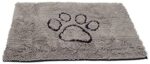 The Unique Soiled Canine Doormat, Extremely Absorbent Superior Microfiber Soaks Up Water and Mud, Tremendous Gripper Backing Prevents Slipping