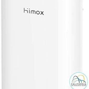 HIMOX H05 Smart Air Purifiers for Home Extra Large Room Allergies, 1500 Sq Ft Coverage with High Precision Automatic Sensors, Medical Grade H13 HEPA Filter, Carbon Filter, Air Cleaner Purifier 99.9% Removal of Dust Mold Smoke for Office Bedroom Living Room