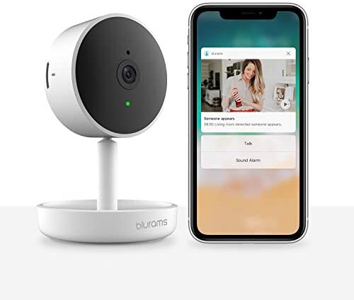 Digicam for House Safety, blurams 1080p Indoor Safety Digicam w/ Facial Recognition, 2-Manner Speak, Sensible Alerts, Privateness Space, Night time Imaginative and prescient, Cloud/Native Storage, Works with Alexa&Google Assistant&IFTTT