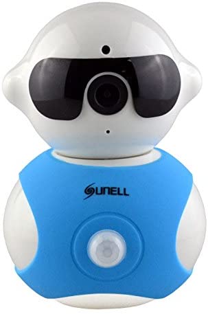 SUNELL 720P HD Wi-fi Mini Sensible Residence Monitoring Digicam with 355 Levels Rotation Plug/Play Movement Dectector Distant Viewing Two-way Audio Night time Imaginative and prescient for IOS Android